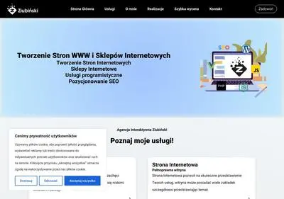 Strony Internetowe, Sklepy Internetowe, Programowanie - Kacper Ziubiński