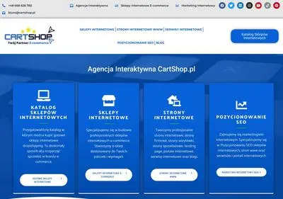 CartShop.pl - Gotowe Sklepy Internetowe Dropshipping, Strony Internetowe WWW, Pozycjonowanie SEO