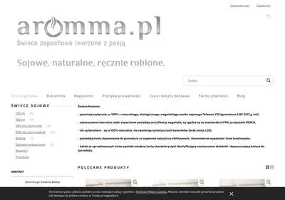 Aromma.pl - Świece zapachowe tworzone z pasją