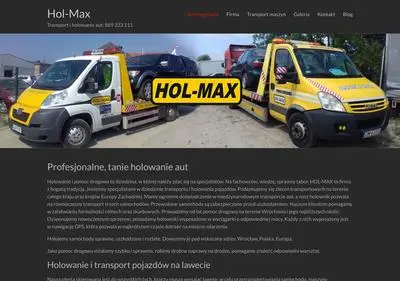 Holowanie aut P.H.U. Hol Max Magdalena Wiącek