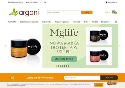 Internetowy sklep zielarski - argani.com.pl