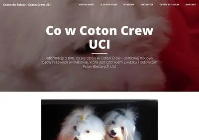 Hodowla Coton de Tulear - Coton Crew UCI