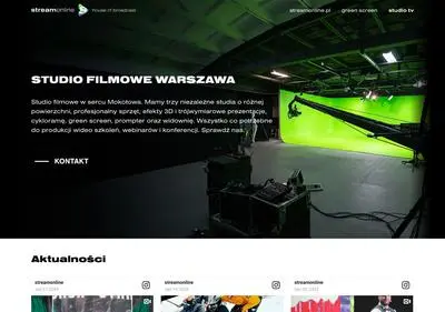 Studio StreamOnline - studio filmowe Warszawa
